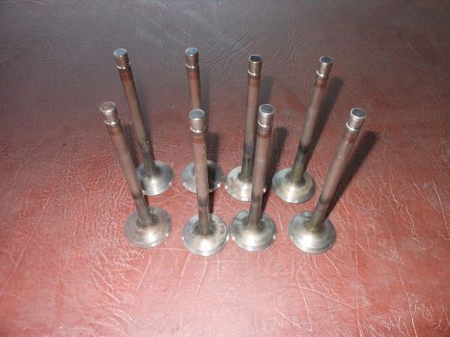 Del west titanium exhaust valves