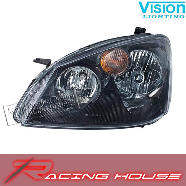 L/h headlight driver side lamp kit halogen unit 2005-2006 nissan altima