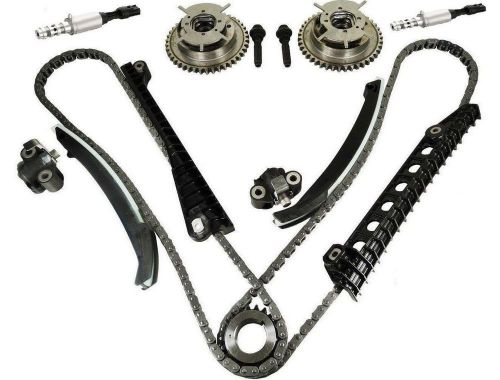 Timing chain kit phasers vvt valves for 04-08 ford f150 lincoln 5.4l triton-new