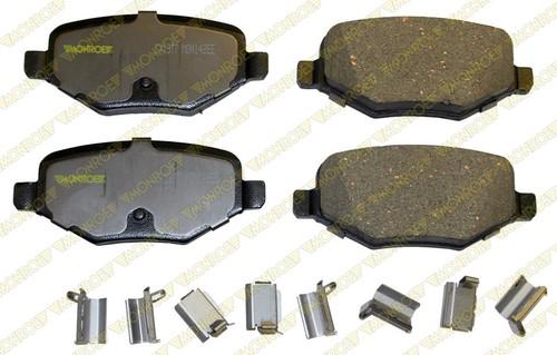 Monroe cx1377 brake pad or shoe, rear-monroe ceramics brake pad