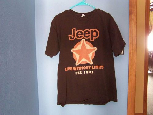 Jeep live without limits 1941 men&#039;s large t-shirt