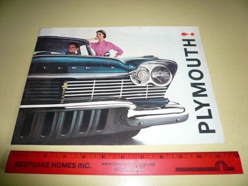 1960 dodge sales brochure sales brochure - vintage - foldout style