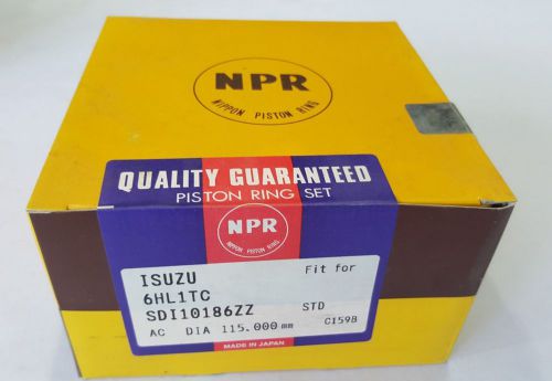 Isuzu 6hl1-tc npr piston ring sdi10186zz genuine made in japan