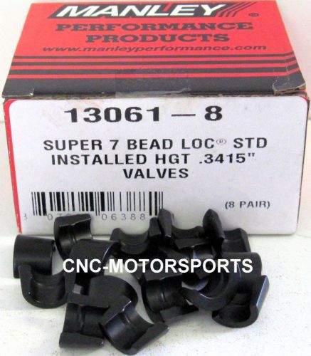 13061-8 manley super 7 degree steel valve locks bead  loc groove