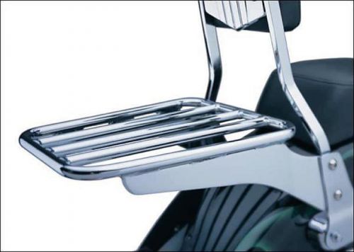 New cobra sissy bar rack chrome 083502 (k)