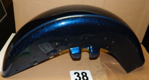 Harley  flhrc   front fender   big blue / black  58900052djq  touring