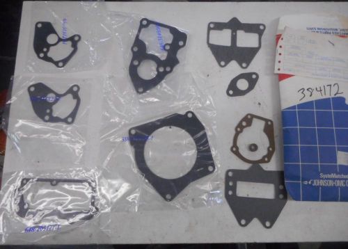 Nos omc-evinrude / johnson powerhead gasket set  p/n 384172