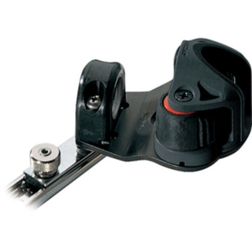 Ronstan series 19 c-track slide - w/swiveling dead eye - cam cleat - spring-load