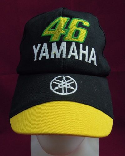 Yamaha 46 cap hat embroidery yamaha logo black adjustable size free shipping