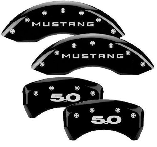 11- mustang caliper covers black