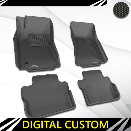 Fits cts professional custom car parts fx7d64402 black 3d anti-skid 1 set perfor