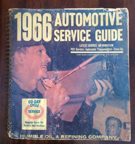 1966 vintage automotive service guide repair manual pcv automatic transmission