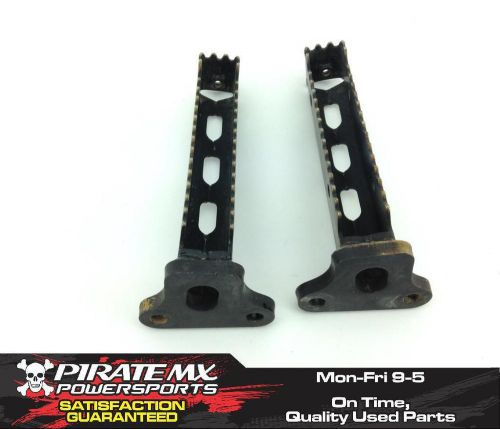 Suzuki ltz400 z400 footpegs foot pegs 400 kfx dvx 04 #127