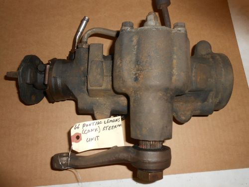 1966 pontiac le mans convertible power steering unit w/ mounting bolts
