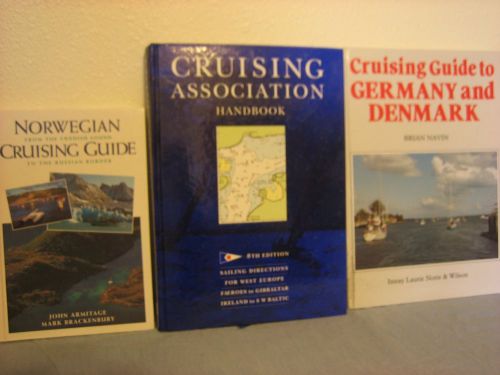 Cruising guide,set of 4 north europe