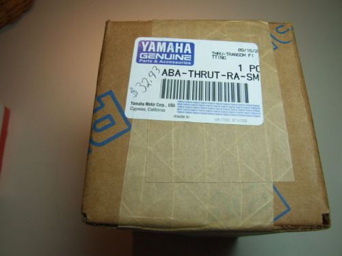 Yamaha chrmoe thru transom fitting aba-thrut-ra-sm new