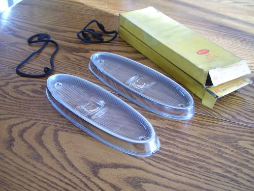 Pair 1963 plmouth park lenses. set of 2