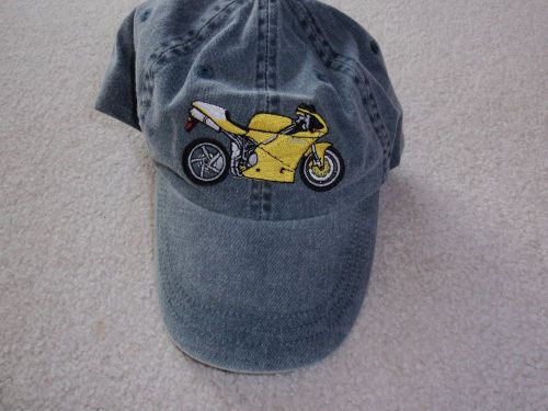 Embroidered ducati 996 hat