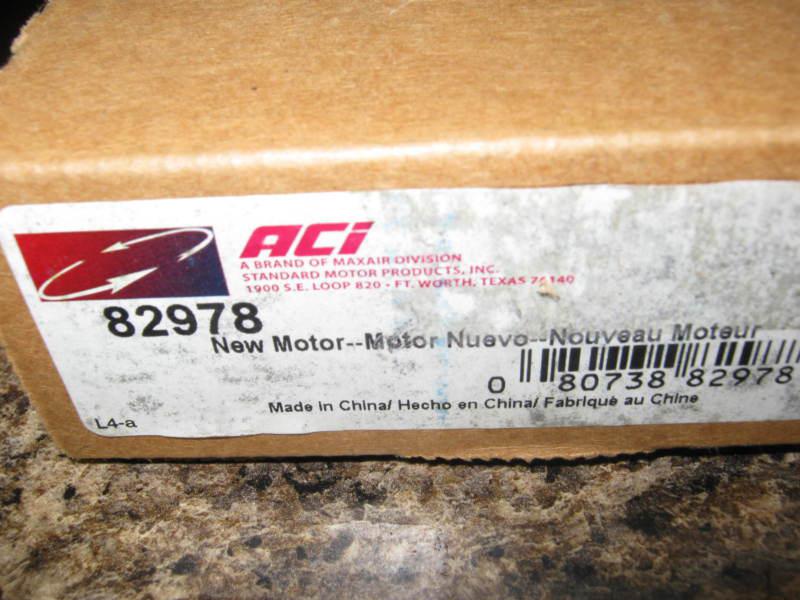 Aci/maxair 82978 power window motor  pontiac  buick olds  chevrolet cadillac 