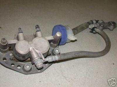 1988 kawasaki zx-6 zx6 ninja rear brake assembly