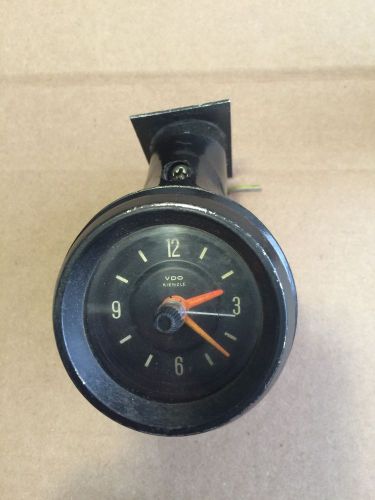 1973 vdo kienzle dash clock with housing untested 208/16/1