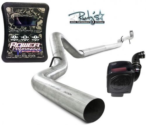 Ppei efi live autocal egr dpf delete 5&#034; exhaust 13-14 gm 6.6l duramax diesel s&amp;b