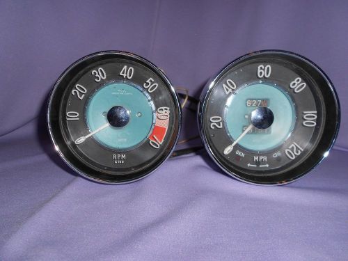 Tachometer &amp; speedometer for volvo p1800