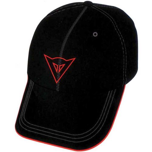 New dainese racing service adult hat/cap, black, one size