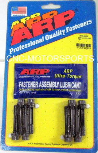 Arp rod bolt kit 206-6008 bmw 1.6l mini cooper m8 x 43mm uhl