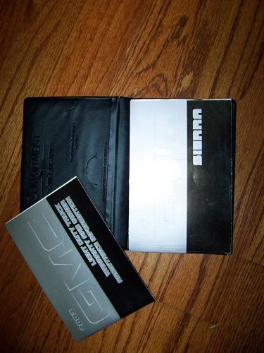 2003 gmc sierra owners manual guide book warrant information book and cover