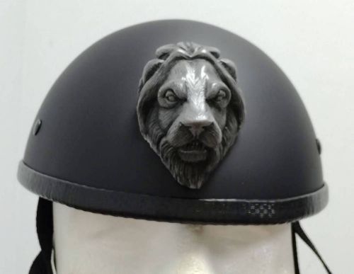 Purchase Helmet Horns - Silver Lion Motorcycle Helmet Attachment HELMET