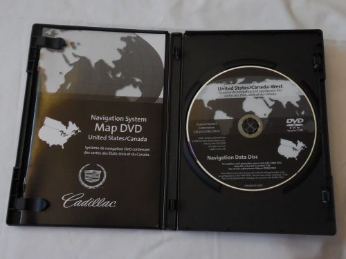 Cadillac general motors navigation dvd version 7.00 us canada  gm  p/n:25861392u