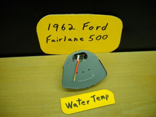 1962 ford fairlane 500 v8 oem water temp gauge 62