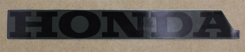 2000 trx450 green black honda rear fender atv emblem sticker decal fourtrax oem