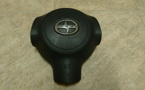 2005-2009 scion tc airbag driver side black oem steering wheel srs