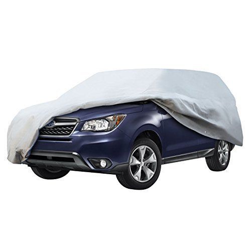 Craft-fit suv cover (suv up to 17&#039;7&#034;-- 19&#039;, 2 layer silver)