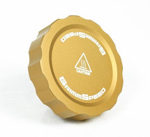 Grimmspeed 120003g oil cap gold - subaru all ej engines