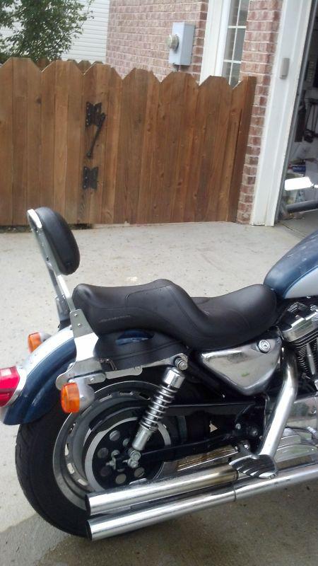 Detachable sissy bar/backrest for '94-'03 harley davidson sportster 