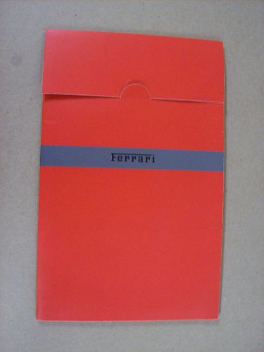 2006 ferrari  press kit from north american auto show .