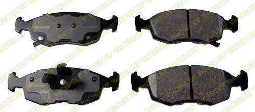 Monroe cx1568 brake pad or shoe, front-monroe ceramics brake pad