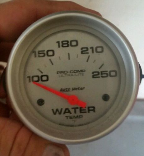 Pro comp ultra light water temperature gauge