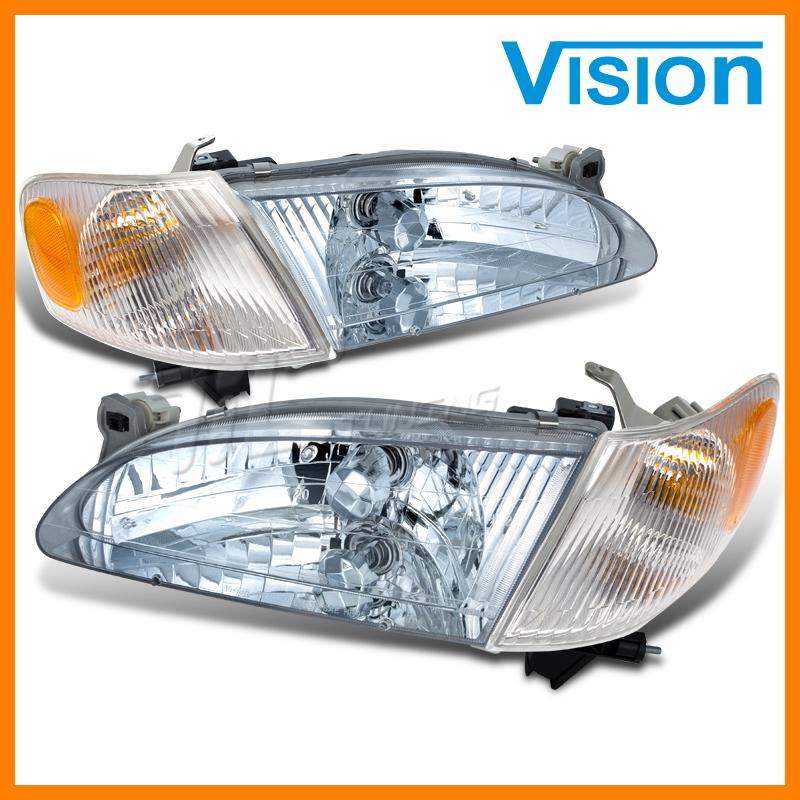 98-00 corolla new pair headlight to2502121 left to2503121 right turn signal lamp