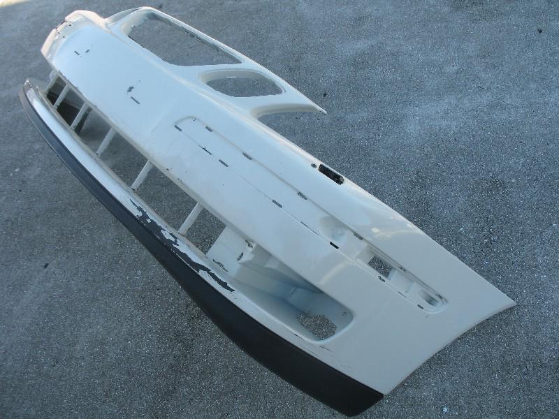2003 2004 2005 2006 2007 saab 9-3 93 front bumper cover white