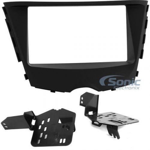 Metra 95-7350b double din installation dash kit for 2012-up hyundai veloster