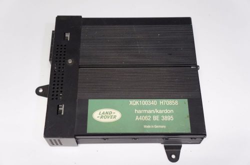 2002 land rover range rover p38a harman/kardon amplifier xqk100340