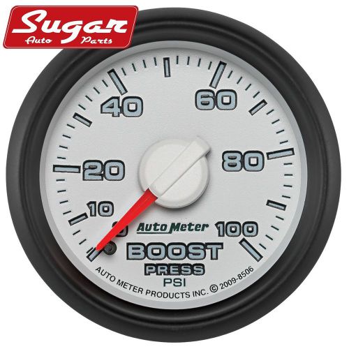 Auto meter 8506 factory match; mechanical; boost gauge fits ram 2500 ram 3500