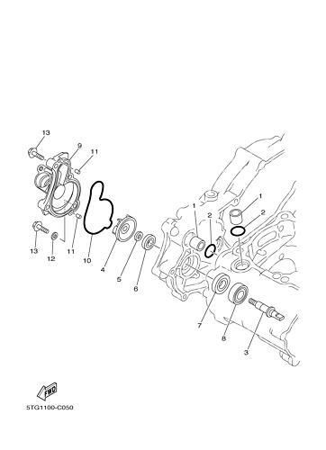 Yamaha atv housing cover 5tg124220000 5tg-12422-00-00 new $33