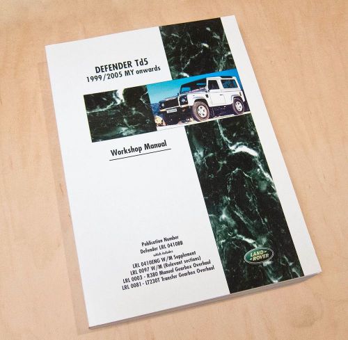 Land rover defender td5 workshop manual