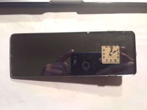 Vintage original automobiles rear view mirror clock part