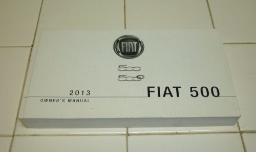 2013 fiat 500 500c owners manual guide 13